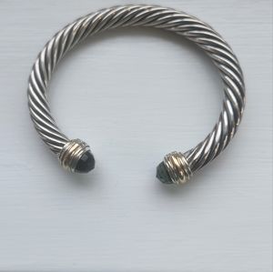 David Yurman Cable Braclet-Green